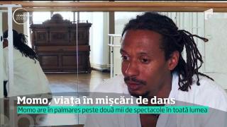 Momo Sanno, viaţa în mişcări de dans. Povestea de succes a unui dansator născut la Galaţi