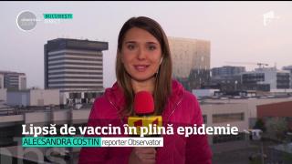 România rămâne fără vaccin, în plină epidemie de rujeolă