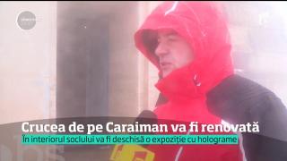 Crucea de pe Caraiman va fi reabilitată