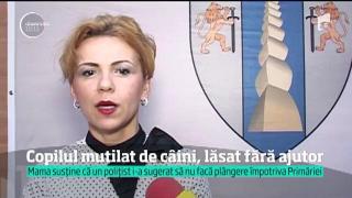 Mama fetiţei desfigurată de un maidanez la Tg. Jiu acuză că se încearcă muşamalizarea cazului