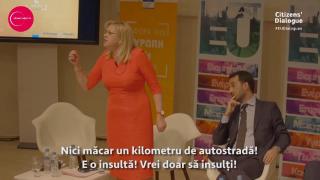 SCANDAL URIAŞ la Atena! Comisarul Corina Creţu s-a luat la harţă cu fosta preşedintă a Parlamentului Greciei, la o dezbatere (VIDEO)