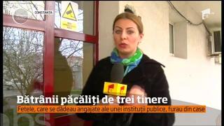 Trei tinere au jefuit mai mulţi bătrâni din Constanţa, intrând peste ei în case