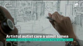 Stephen, artistul diagnosticat cu autism care uimeşte lumea cu talentul său