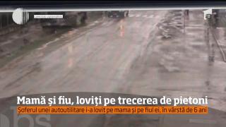 IMAGINI ŞOCANTE! Un copil de 6 ani a murit, după ce el şi mama lui au fost spulberaţi pe trecerea de pietoni