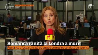 Banii strânşi pentru Andreea vor fi DONAŢI, după moartea tinerei. Ministerul de Externe va suporta costul repatrierii tinerei rănite în atacul de la Londra