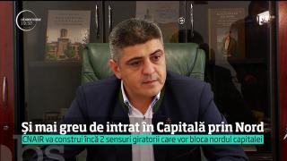 Nervi întinşi pentru şoferii care intră în Capitală prin nord, după ce Compania de Drumuri a început lucrări pe Centură