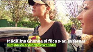 Mădălina Ghenea şi-a dus fetiţa acasă. Vedeta a fost externată vineri noaptea
