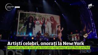 Vervă la New York: Cei mai în vogă artişti şi-au dat întâlnire la Rock and Roll Hall of Fame
