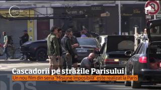 Scene din noul film "Misiune Imposibilă", filmate la Paris. Tom Cruise a făcut cascadorii pe un bulevard din capitala Franţei (VIDEO)
