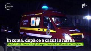 O fetiţă se zbate între viaţă şi moarte, la Vaslui. Micuţa de doar patru ani a căzut în haznaua din curtea casei