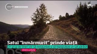 Un grup de tineri vor să restaureze și să repopuleze un sat părăsit din Hunedoara!