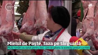 Carnea de miel, mai ieftină ca anul trecut! Cât vom plăti anul acesta pentru masa de Paşte