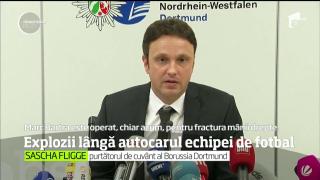 MOMENTE DE PANICĂ înainte de meciul Borussia Dortmund - AS Monaco. Un jucător a ajuns la spital, în urma unor EXPLOZII lângă stadion