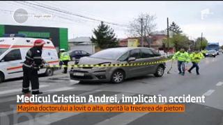 Medicul Cristian Andrei, implicat într-un carambol produs în orașul dâmbovițean Răcari!