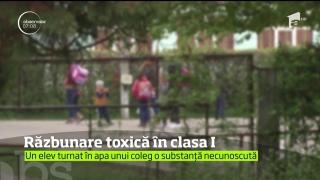 Elev de clasa I, OTRĂVIT de un coleg de şcoală!