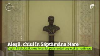 Senatorii şi deputaţii, CHIUL ÎN MASĂ în Săptămâna Patimilor!