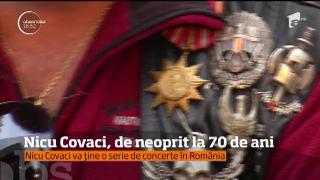 Nicu Covaci împlineşte 70 de an și nici nu se gândeşte să renunţe la muzică