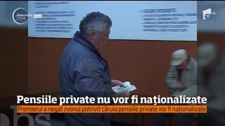 Pensiile private nu vor fi naționalizate! Reacţia DURĂ a premierului Grindeanu