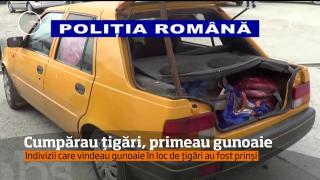 Gunoaie în loc de ţigări! Asta primeau clienţii care cumpărau cartuşe de țigări pe sub mână din pieţele din Galaţi