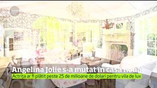Angelina Jolie s-a mutat în casă nouă!