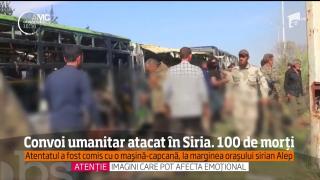 Atac sângeros în Siria. Cel puţin 100 de oameni şi-au pierdut viaţa