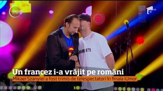 Un francez a ajuns în finala show-ului iUmor! A cucerit publicul  şi juriul cu un spectacol de magie amuzant