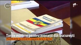 Cresc taxele pentru avocaţii, membri ai Baroului Bucureşti. Care este suma minimă pe care o vom scoate din buzunar pentru serviiciile acestora