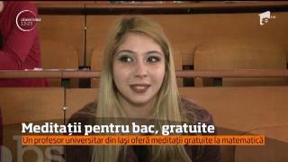 Elevii se pregătesc de Bacalaureat, chiar pe băncile Facultăţii de Construcţii din Iaşi