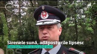 A început "săptămâna sirenelor". În multe localităţi din România, în loc de şuieratul acestora, s-au auzit clopotele de la biserici
