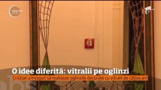 Oglinzi unice în ţară, realizate de un inginer mecanic din Hunedoara