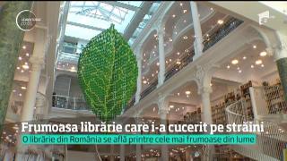 O librărie din România a devenit obiectiv turistic pentru străini