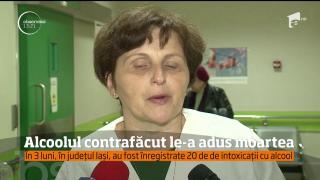 Alcoolul contrafăcut face tot mai multe victime. 20 de oameni intoxicați au ajuns la Spitalul din Iaşi