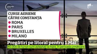 Pregătiri de o nouă vacanţă! 40.000 de turiști sunt așteptați la mare, de 1 Mai
