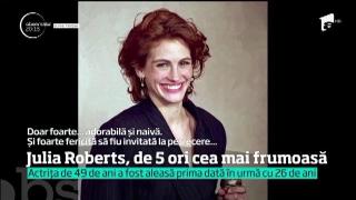 La 49 de ani, o faimoasă actriţă a fost desemnată cea mai frumoasă femeie din lume, pentru a cincea oară