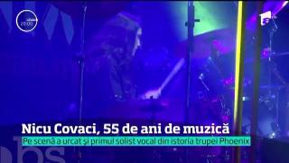 Nicu Covaci a împlinit 70 de ani, trupa Phoenix 55. Dublă aniversare de excepţie la Arenele Romane