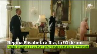 Sărbătoare la Palatul Buckingham! Regina Elisabeta a Marii Britanii a împlinit 91 de ani!