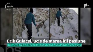 Erik Gulacsi visa să urce pe vîrfurile unde ajunsese deja Dor Geta Popescu şi era inspirat pe munte de aceasta
