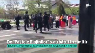 Bătaie de Paştele Blajinilor, într-un cimitir din Focşani! 17 persoane au fost reţinute