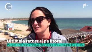 Ultimele pregătiri pe litoral, pentru marea distracţie de 1 Mai! Mii de petrecăreţi sunt aşteptaţi la malul mării, în weekend