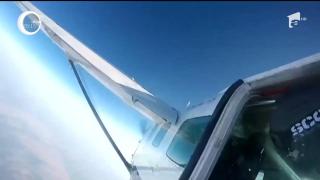 Salt în gol de la 43 de kilometri altitudine!