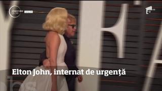 Elton John a fost internat de urgenţă într-un spital din Marea Britanie