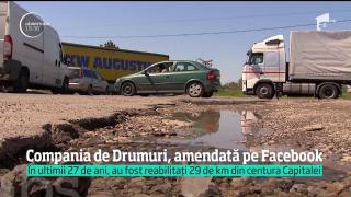 Un şofer a reuşit să convingă doi poliţişti, live, pe Facebook, să amendeze în premieră Compania Naţională de Drumuri!