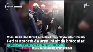 Fetiţă de numai 12 ani, la un pas să fie sfâşiată, chiar sub ochii fraţilor ei, de un urs!