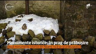 Monument istoric, în prag de prăbușire, din cauza lipsei de reparaţii de întreţinere