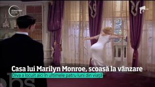 Casa lui Marilyn Monroe, scoasă la vânzare! Cu cât se va vinde imobilul în care a locuit diva americană