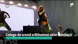 Colega de scenă a Rihannei este o româncă! Propunerea a venit chiar din partea îndrăgitei artiste, pe Facebook!