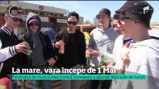 Start la distracţie pe malul mării. Primele imagini şi primele impresii de 1 Mai, de pe Litoral