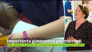 Kinetoterapia pentru copii. Cât de importantă este pentru dezvoltarea bebeluşului în primul an de viaţă