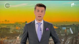 Şofer vitezoman din Capitală, oprit într-un stâlp după ce a încercat să scape de poliţişti