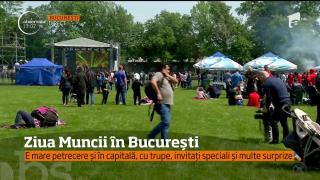 Ziua Muncii, sărbătorită în Bucureşti. Muzica a răsunat şi în Capitală, iar micii nu au lipsit de pe grătare (VIDEO)